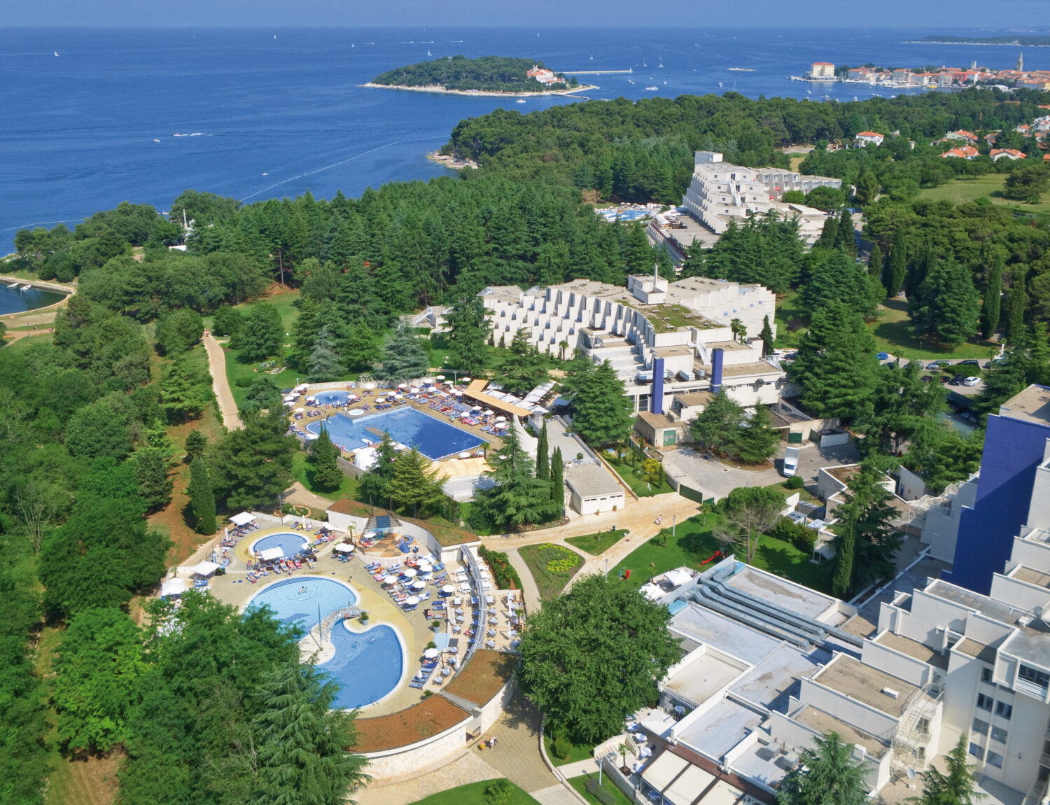 Hotels Diamant, Sunny Poreč by Valamar, Rubin – Air View 2016 (2028) [original]